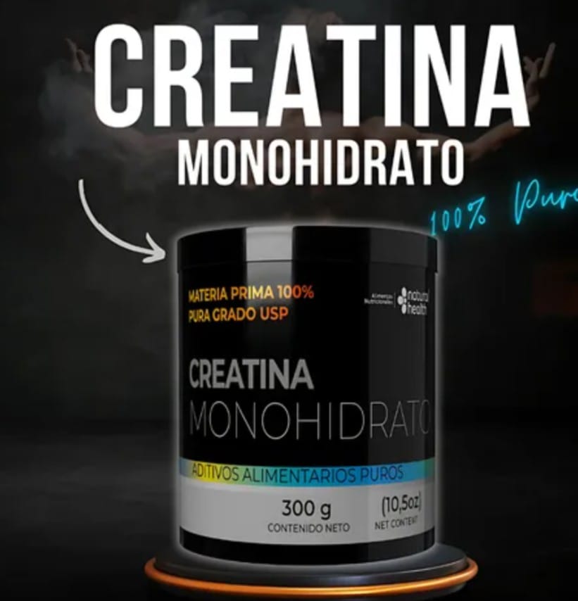 CREATINA MONOHIDRATO  X 300 GRAMOS