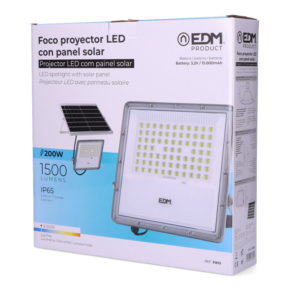 REFLECTOR CON PANEL SOLAR 300W JORTAN