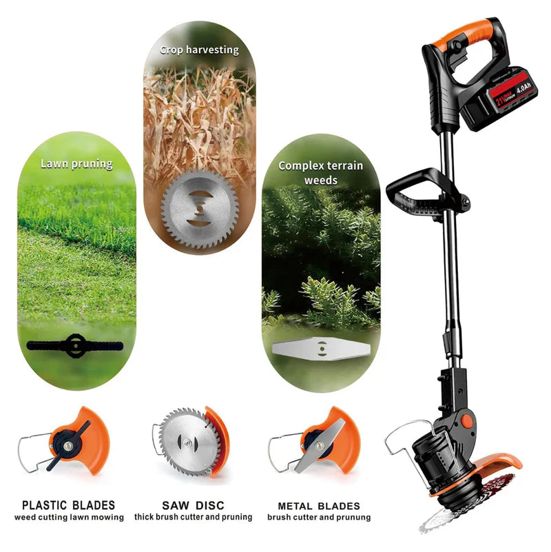 Set Podadora 2 Baterias Portatil Llantas